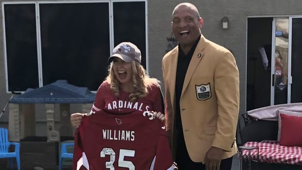 Kristi Brown and Aeneas Williams